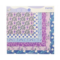 Zestaw papierów Craft Universe wielokolorowy 30 x 30 cm