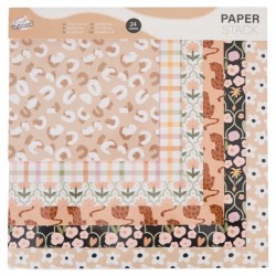 Zestaw papierów Craft Universe wielokolorowy 30 x 30 cm