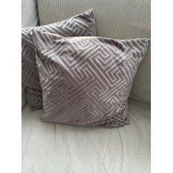 Poszewska Charlie 45x45 szara wzór