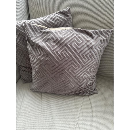 Poszewska Charlie 45x45 szara wzór