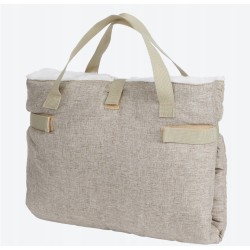 Legowisko Podróżne dla Psa Kota 80x60cm Miękkie Składana Torba