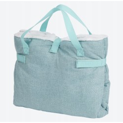 Legowisko Podróżne dla Psa Kota 80x60cm Miękkie Składana Torba