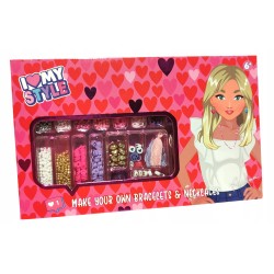 Kreatywny Zestaw do Robienia Biżuterii dla dziewczynek Prezent