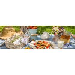 Sztućce zestaw wielokrotnego użytku 15szt grill