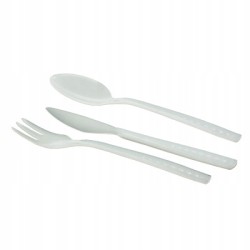 Sztućce zestaw wielokrotnego użytku 15szt grill