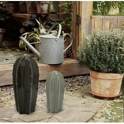 Kaktus dekoracja 2 sztuki Okrągłe kaktusy Dekoracja do domu i ogrodu