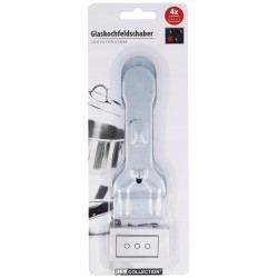 Jes Collection skrobaczka do płyty indukcyjnej szyb z zapasowymi żyletkami