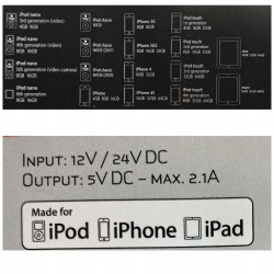 Ładowarka Ipod, Iphone, Ipad - 1,99 / Szt.