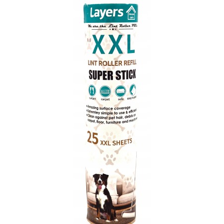 Rolka do czyszczenia ubrań XXL szeroka 25cm LAYERS