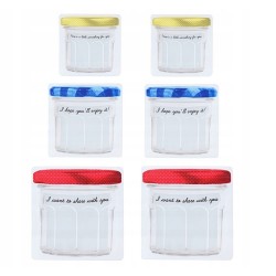 TOREBKI WORECZKI WORKI SPOŻYWCZE STRUNOWE DO ŻYWNOŚCI 3 ROZMIARY / 6 SZTUK