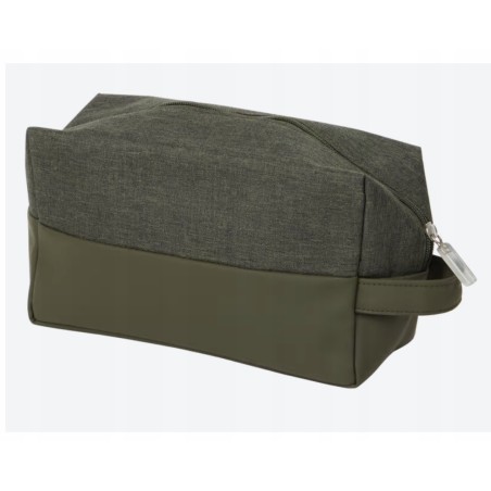 Kosmetyczka Schou TRAVEL TOILETRY BAG - OLIVE zielony