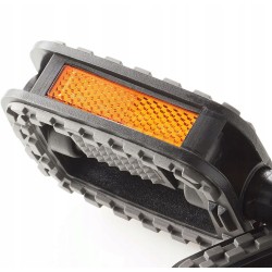 DUNLOP pedały z antypoślizgowymi i odblaskami