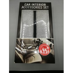 Zestaw akcesoriów do wnętrz samochodu 4x
