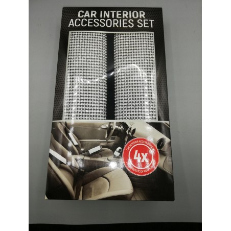 Zestaw akcesoriów do wnętrz samochodu 4x
