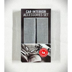 Zestaw akcesoriów do wnętrz samochodu 4x
